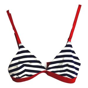 Sleepy Jones Blue and Yellow Striped Tag